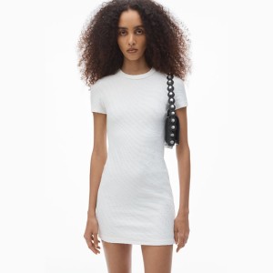 alexanderwang로고 미니 원피스