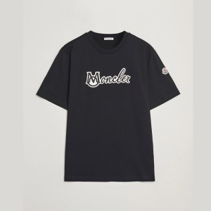 Moncler 자수 로고 티셔츠