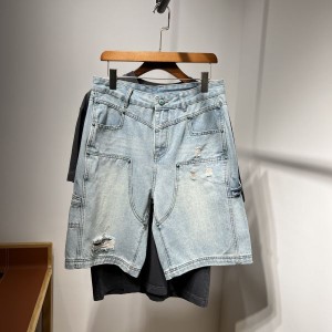 크롬 하츠 Jeans Shorts