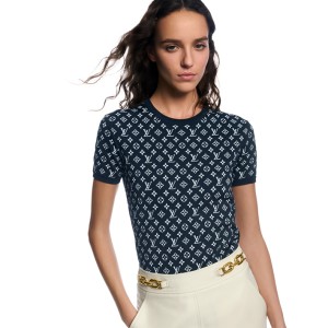 Louis Vuitton 모노그램 Jacquard Top 1Agpoi