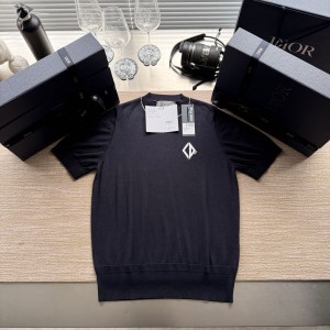 Dior 반팔 니트 스웨터 593M604A6001